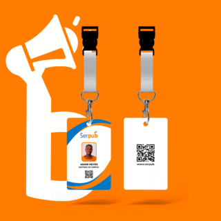 Cartão PVC Frente Verso