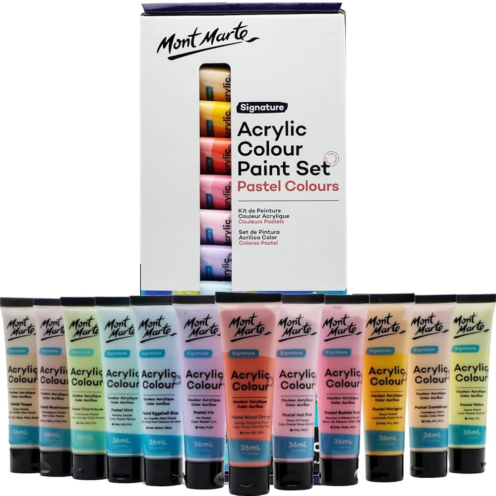 Tinta Acrílica 12ml 24 Cores