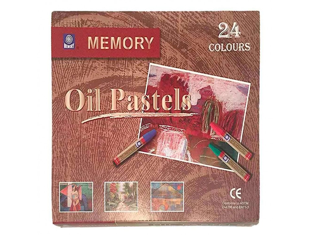 Óleo Pastel 24 Cores