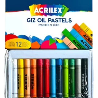 Óleo Pastel 12 Cores