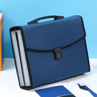 Pasta de Arquivo A4 12 Bolsos