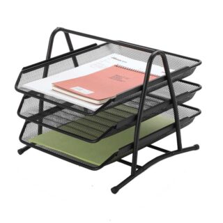 Porta Papel Metalico 3 Pisos