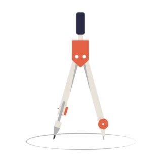 Compasso Bússola para professores