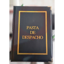 PASTA DE DESPACHO DE COURO