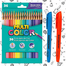 Lápis de cor 36 Cores