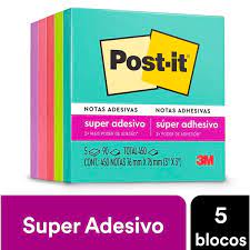 Post it 3x4 76x102mm 100 P