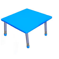 Mesa Quadrada Infantil em Plástico