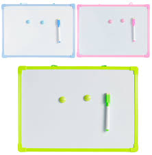 Quadro branco para crianças 29X40cm/ 2Cores