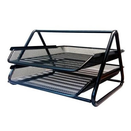 Porta Papel Metalico 2 Pisos