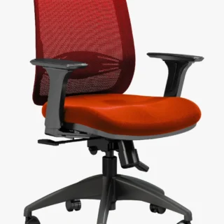 Cadeira Giratória Neway Vermelha