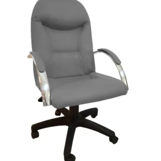 CADEIRA GIRATÓRIA CINZA