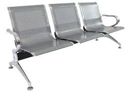 LONGARINA INOX 3 LUGARES