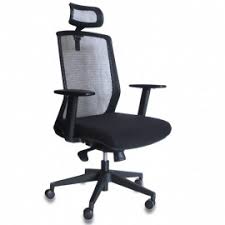 CADEIRA MESH HIGH EXEC 1NIVEIS BK